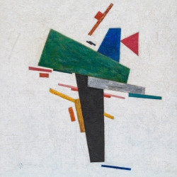 Cuadro abstracto en canvas. Kasimir Malevich, Sin titulo, 1916