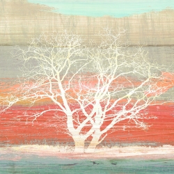 Cuadro árbol en canvas. Alessio Aprile, Treescape 1 (Subdued, detalle)