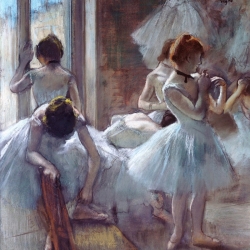 Cuadros bailarinas en canvas. Edgar Degas, Bailarines