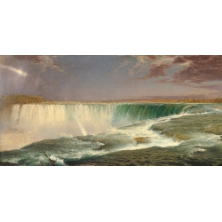 Tableau sur toile. Frederic Edwin Church, Niagara
