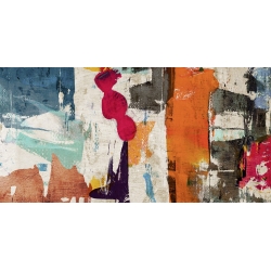 Cuadro abstracto moderno en canvas. Anne Munson, Colors Royale