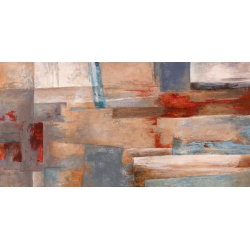 Cuadro abstracto moderno en canvas. Leonardo Bacci, Sueños y olas