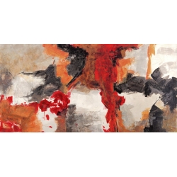 Cuadro abstracto moderno en canvas. Chaz Olin, Sex