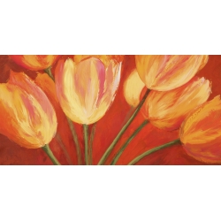 Quadro, stampa su tela. Silvia Mei, Orange Tulips