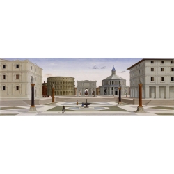 Wall art print and canvas. Fra Carnevale, The Ideal City