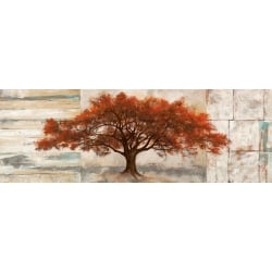 Cuadro árbol en canvas. Leonardo Bacci, Rubra
