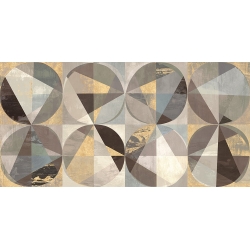 Cuadro abstracto geometrico en canvas. Glittering Constellation II