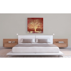 Wall art print and canvas. Alessio Aprile, Crimson Oak