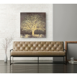 Cuadro árbol en canvas. Alessio Aprile, Golden Oak