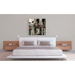 Wall art print and canvas. Pierre Benson, Romance in New York