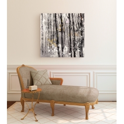 Wall art print and canvas. Lucas, Wood I