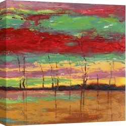 Wall art print and canvas. Lucas, Sunset in the Woods III