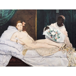 Quadro, stampa su tela. Edouard Manet, Olimpia