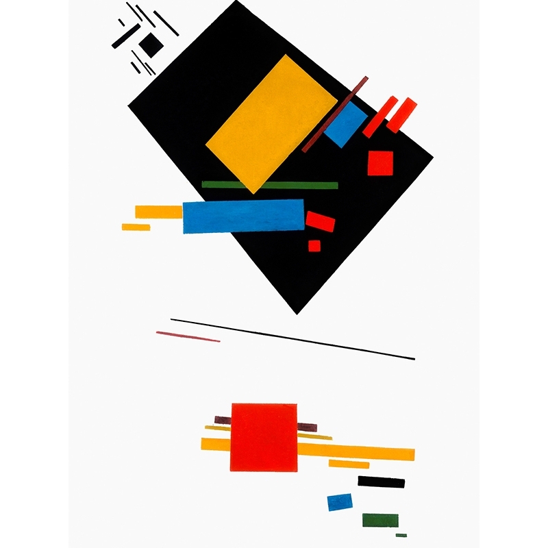 Wall art print and canvas. Kasimir Malevich, Suprematism