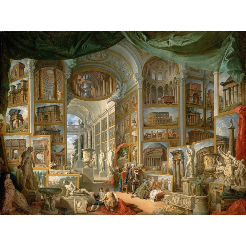Giovanni Paolo Panini, Galerie avec vue de la Rome antique