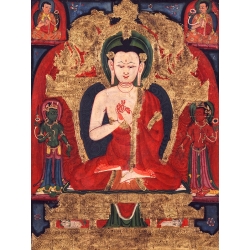 Tableau sur toile. Anonyme, Buddha Vairocana