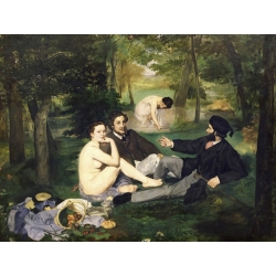 Tableau sur toile. Edouard Manet, Le déjeuner sur l'herbe
