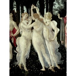 Cuadro famoso en canvas. Botticelli, Las Tres Gracia