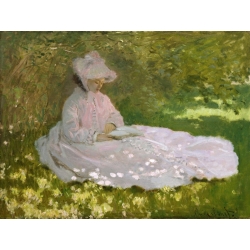 Quadro, stampa su tela. Claude Monet, Primavera