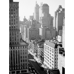 Wall art print and canvas. Skyscrapers in New York City