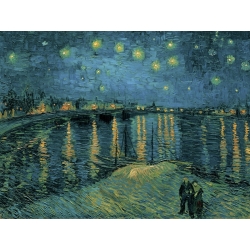 Tableau sur toile. Vincent van Gogh, La nuit étoilée
