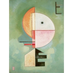 Cuadro abstracto en canvas. Wassily Kandinsky, Upward
