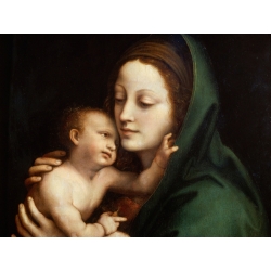 Wall art print and canvas. Virgin and Child (detail)