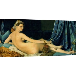 Cuadro en canvas. Jean-Auguste-Dominique Ingres, La gran odalisca