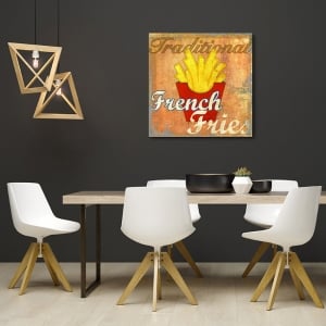 Wall art print and canvas. Skip Teller, French Fries
