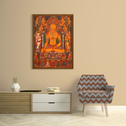Cuadro japoneses en canvas. Buda Ratnasambhava