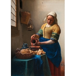 Wall art print, canvas, poster. Jan Vermeer, The Milkmaid