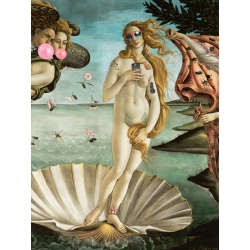 Tableau Moderne Venus Botticelli. Leisure Time, Venus