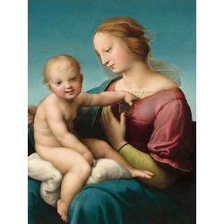 Cuadro religioso en lienzo. Rafael, Niccolini-Cowper Madonna