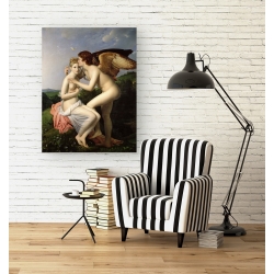 Wall art print and canvas. Gerard Francois Pascal Simon, Cupid and Psyche