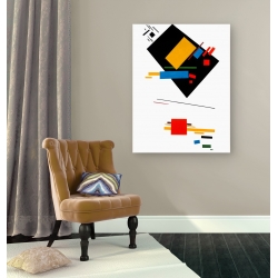 Cuadro abstracto en canvas. Kasimir Malevich, Suprematism