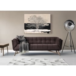 Wall art print and canvas. Alessio Aprile, Silver Tree