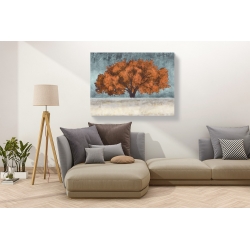 Wall art print and canvas. Jan Eelder, Orange Oak