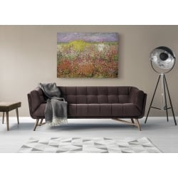 Wall art print and canvas. John Peter Russell, Amongst the Flowers at Belle Isle