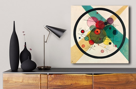 Tableau Kandinsky | Reproduction sur Toile, Affiche | Artprintcafe.com